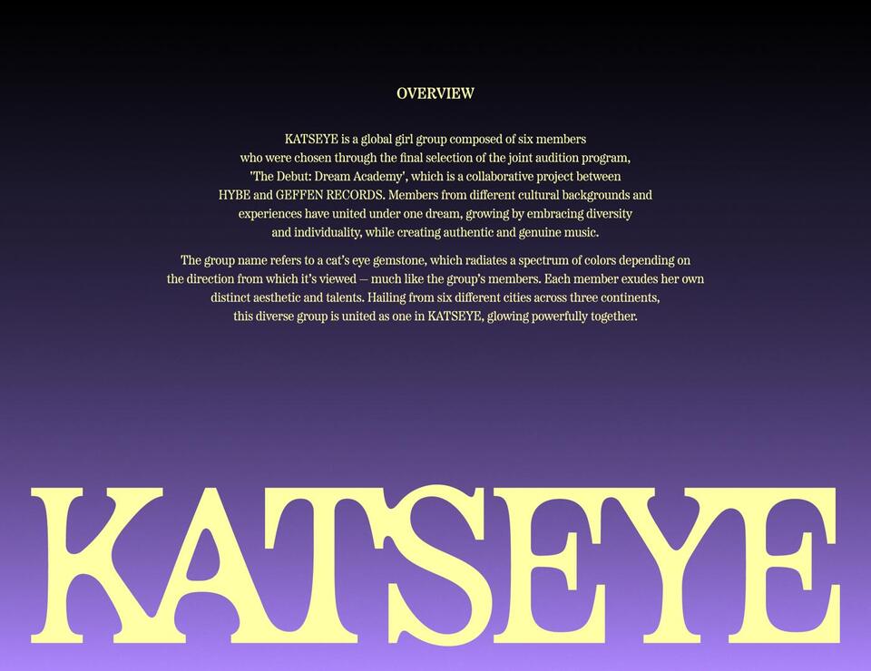 KATSEYE Brand Identity: HuskyFox Builds a Custom Slab-Serif - NewsBreak