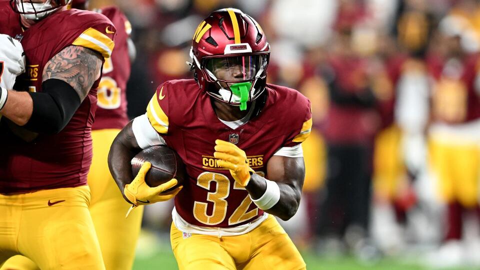 Jacory Croskey-Merritt given surprising spot on Commanders' Week 1 ...