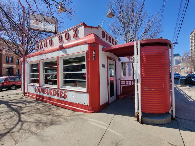 Folks Have Been Grabbing Burgers Through The Window At Band Box Diner ...