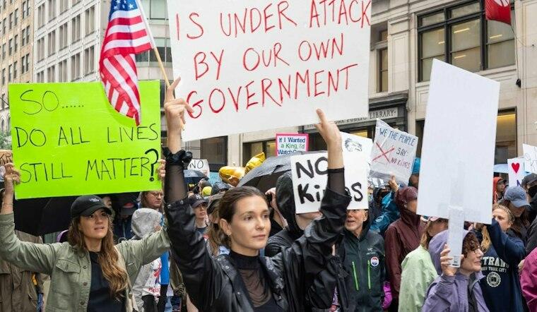Raleigh's 'No Kings' Rallies Trade Protest Signs for Early-Voting Push ...