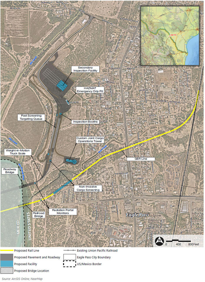 STB allows Eagle Pass, Texas, cross-border short line project to ...