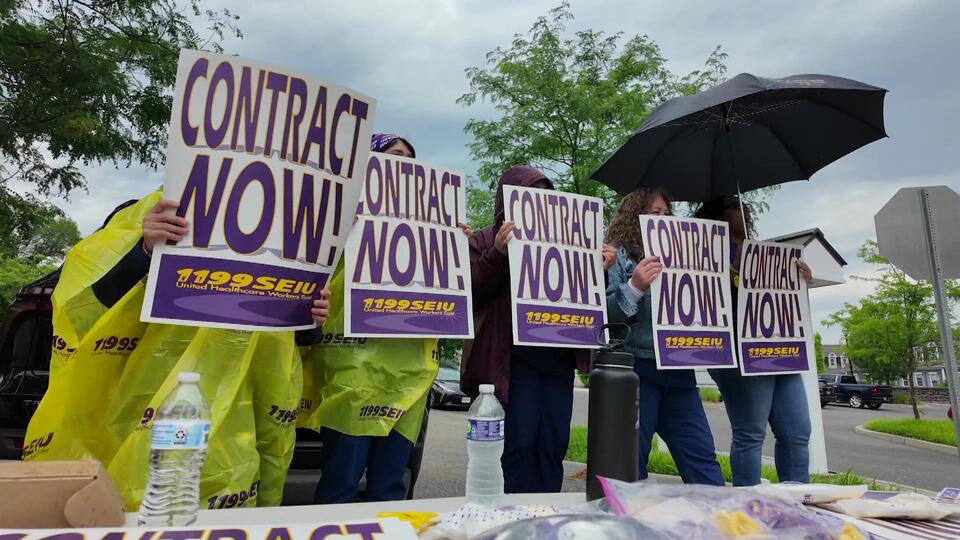Optum Health workers stage 6 different protests in the Hudson Valley to demand fair first contract