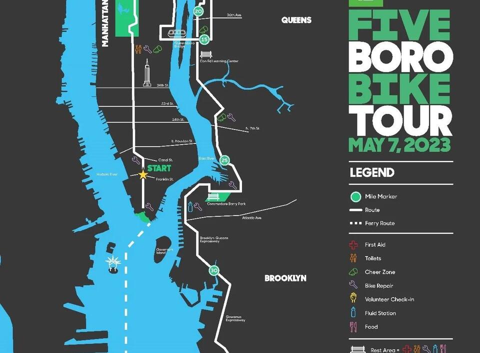 TD Five Boro Bike Tour Returns - 4Z1Fkk 0mFpBfb900