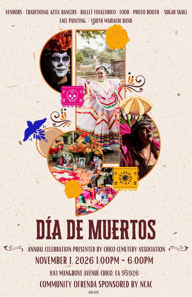 Free Dia de Muertos celebration at Chico Cemetery - NewsBreak