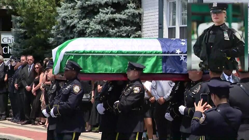 Hundreds attend funeral for NYPD officer killed in Deer Park nail salon ...