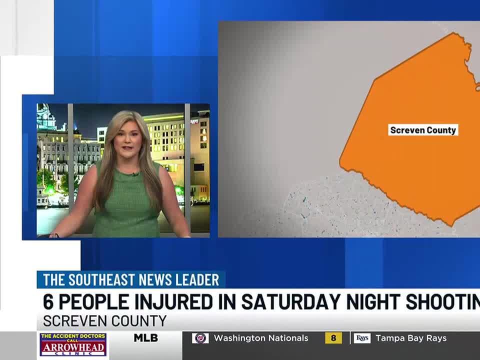 6 people shot at block party in Screven Co