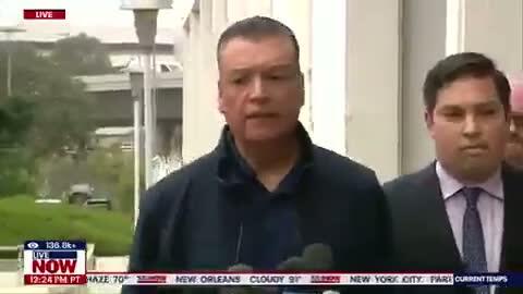 NEW: California Senator Alex Padilla gets choked up and practically