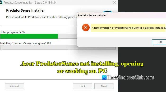 Acer PredatorSense not installing, opening or working on PC - NewsBreak