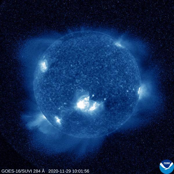 Time-lapse of Solar Cycle 25 displays increasing activity on the Sun ...
