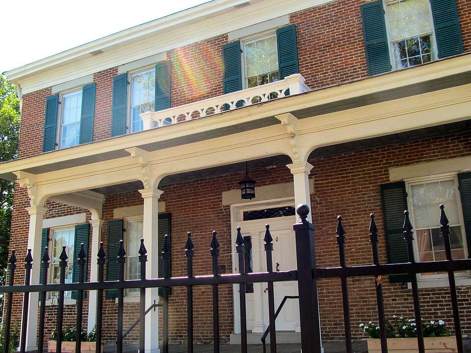 The 1855 Col. John Harris Residence is part of the history of the