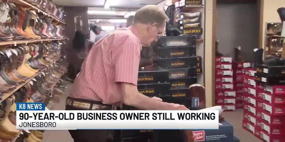 90-year-old business owner still shows up to work - NewsBreak