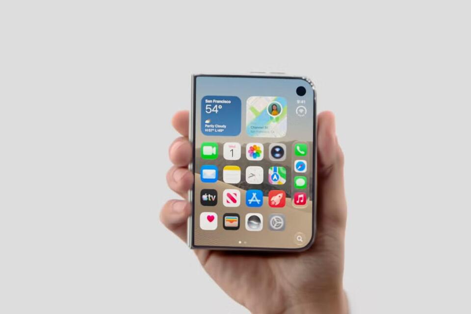 First look at iPhone Duo as Apple debuts foldable phone