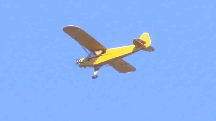 One person hurt by falling equipment; plane makes safe emergency ...