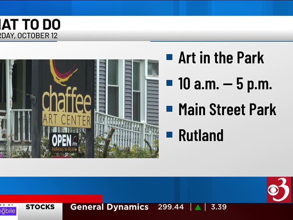 What To Do Saturday, October 12