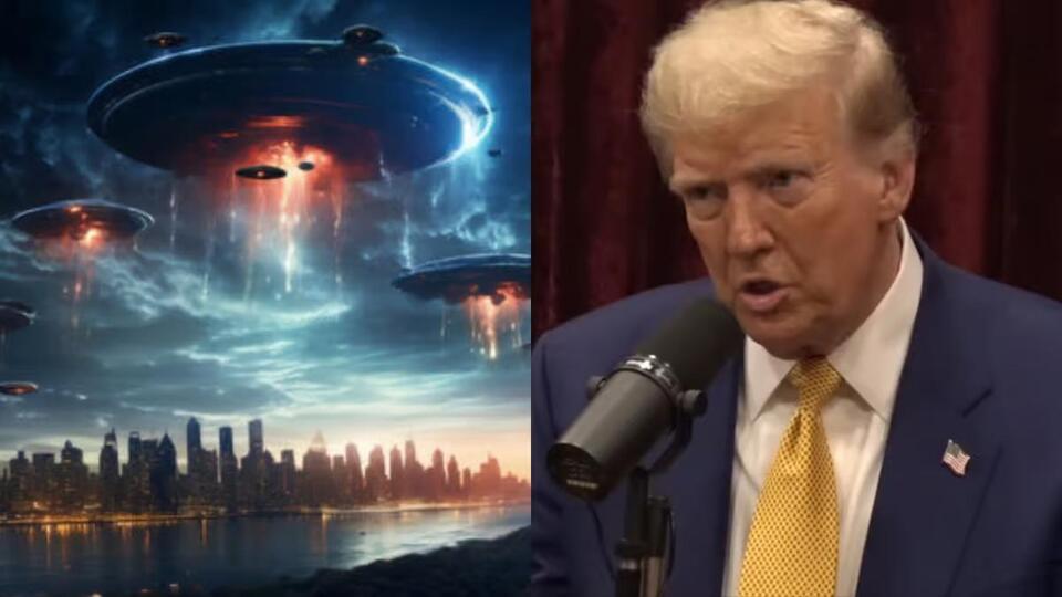 Did Joe Rogan’s Trump interview trigger an alien invasion? Viral theory ...