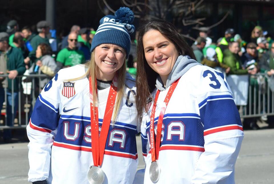 Olympic report: Kendall Coyne Schofield and Abbey Murphy in Italy ...