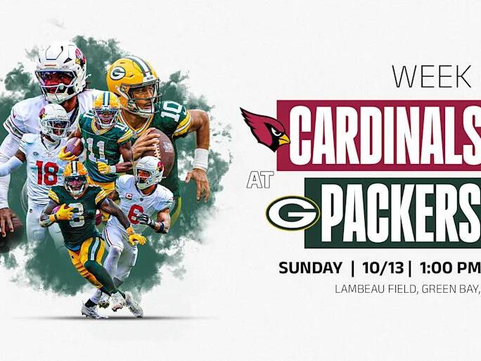 How to watch Arizona Cardinals at Green Bay Packers time, TV channel