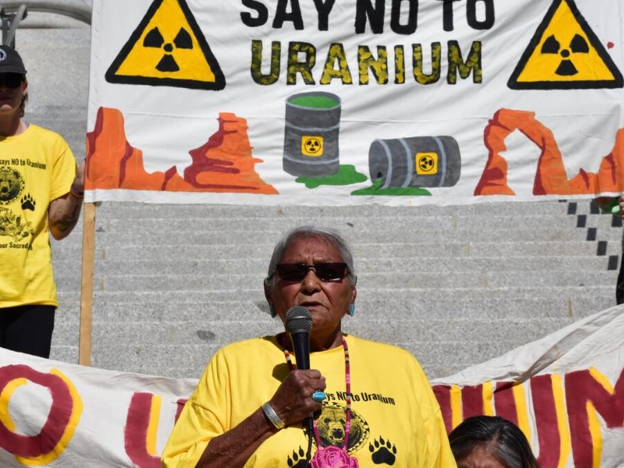 Calls to shut down the country’s only uranium mill come to Salt Lake City