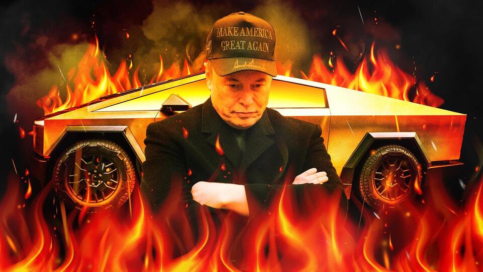 Musk Forced to Name DOGE Exit Date to Put Out Tesla Dumpster Fire ...