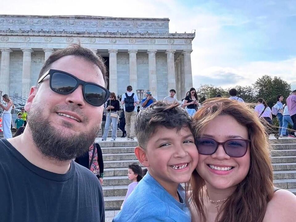 Woman loses husband in earthquake after family deported from US