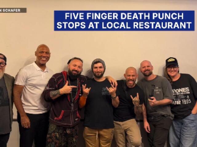 Visitors bring more money into GR, including a stop by Five Finger Death Punch