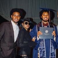 toni braxton dress at son graduation Toni Braxton Displays Her Cheeks At Son's Graduation!