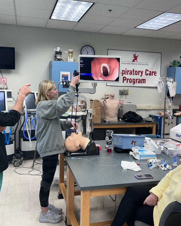 Speech-Language Pathology and Respiratory Care Classes Hold ...