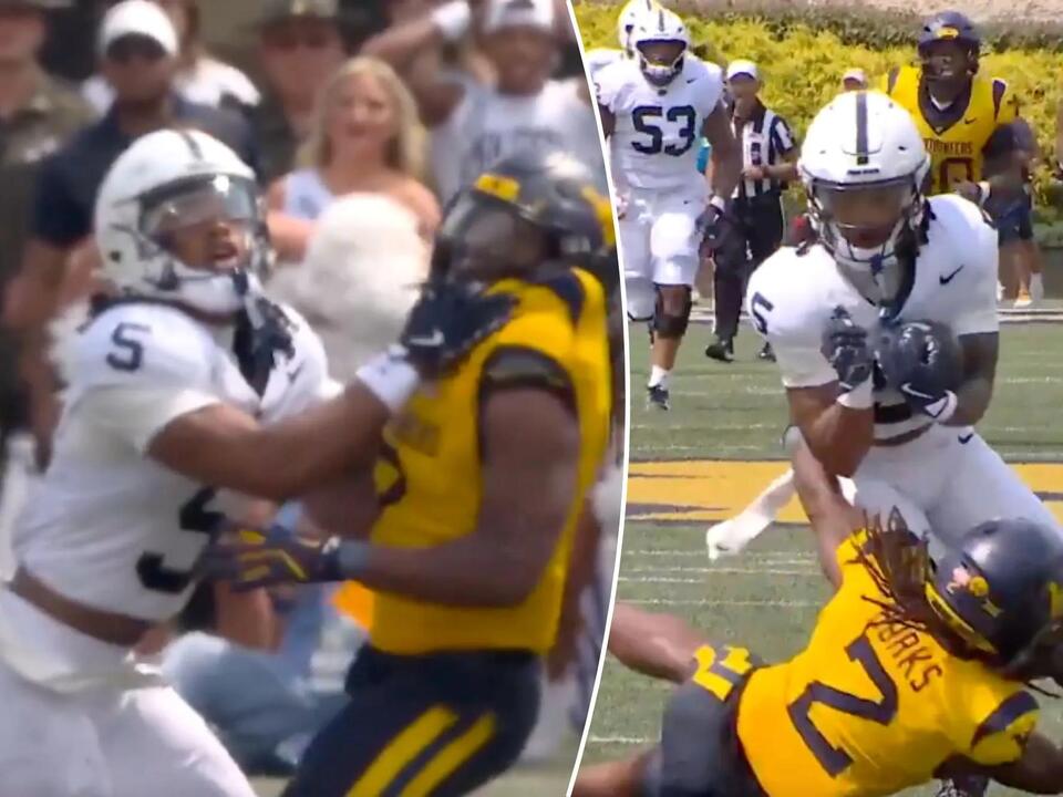 Penn State Scores Game Changing Touchdown After Controversial No Call