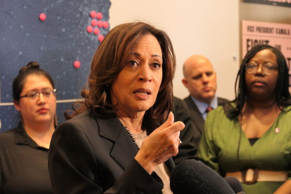 VP Harris promotes abortion access in historic visit to Minnesota ...