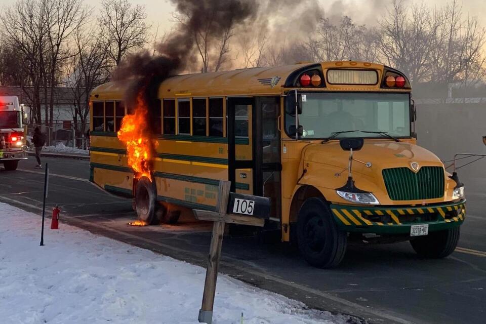 Hudson Valley School Bus Catches Fire (PICS) - NewsBreak
