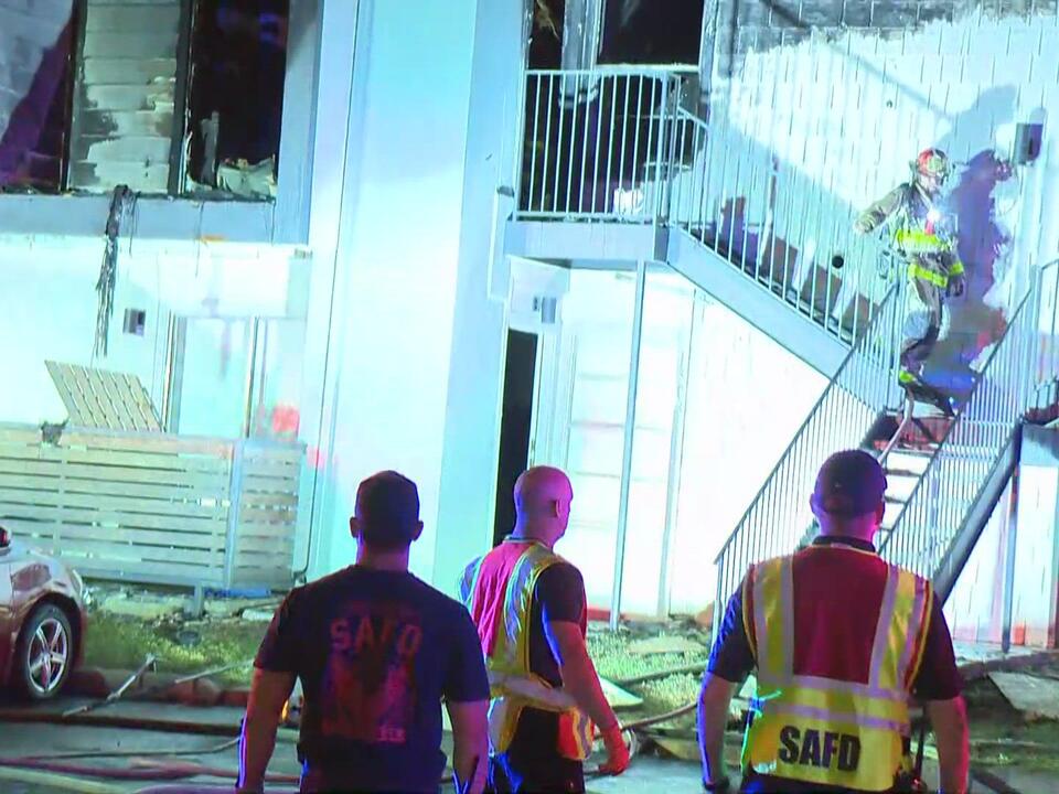 More than a dozen of fire crews on scene of fire on north side