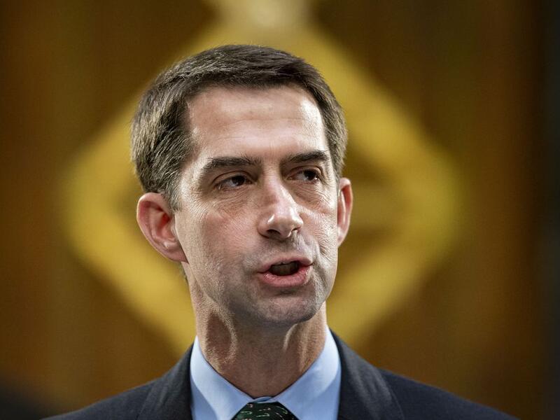 Arkansas Sen. Tom Cotton says he won’t vote to challenge the joint