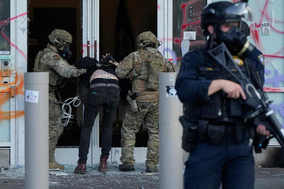 Portland ICE protests under scrutiny as Trump targets antifa