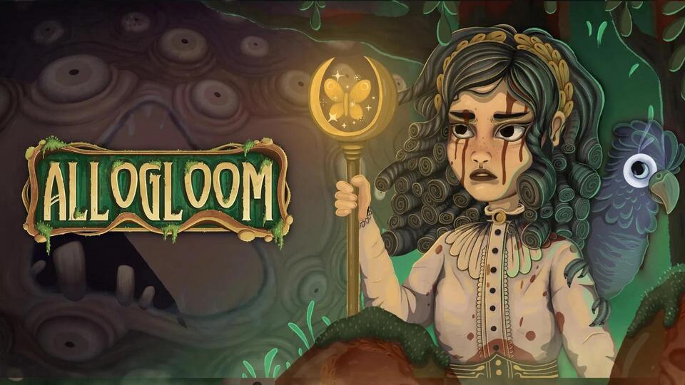 Allogloom Is a Hand-Painted Point-And-Click Mystery Coming to PC