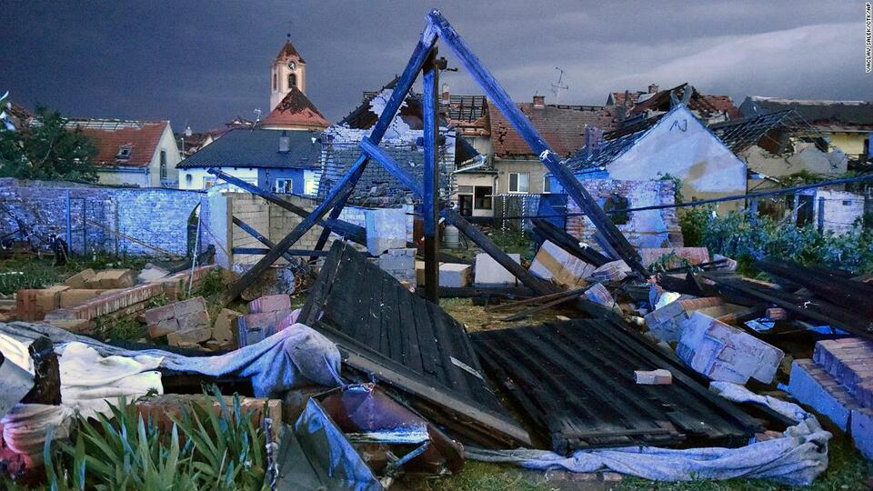 Three killed as tornado wreaks havoc in Czech Republic ...