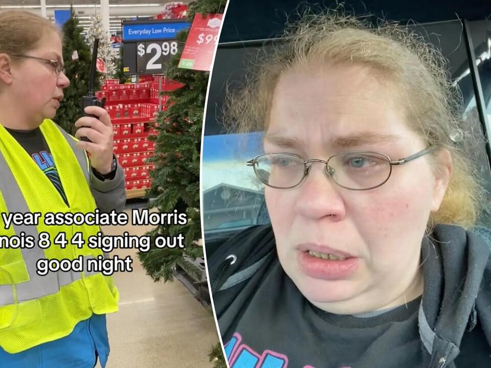 Walmart employee signs off after 10 years in viral video,