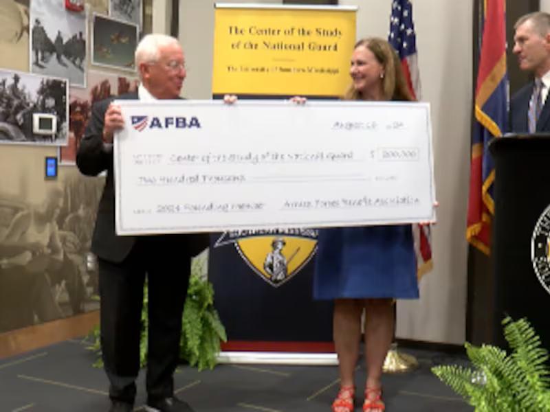 Armed Forces Benefit Association provides 200K for USM National Guard Center