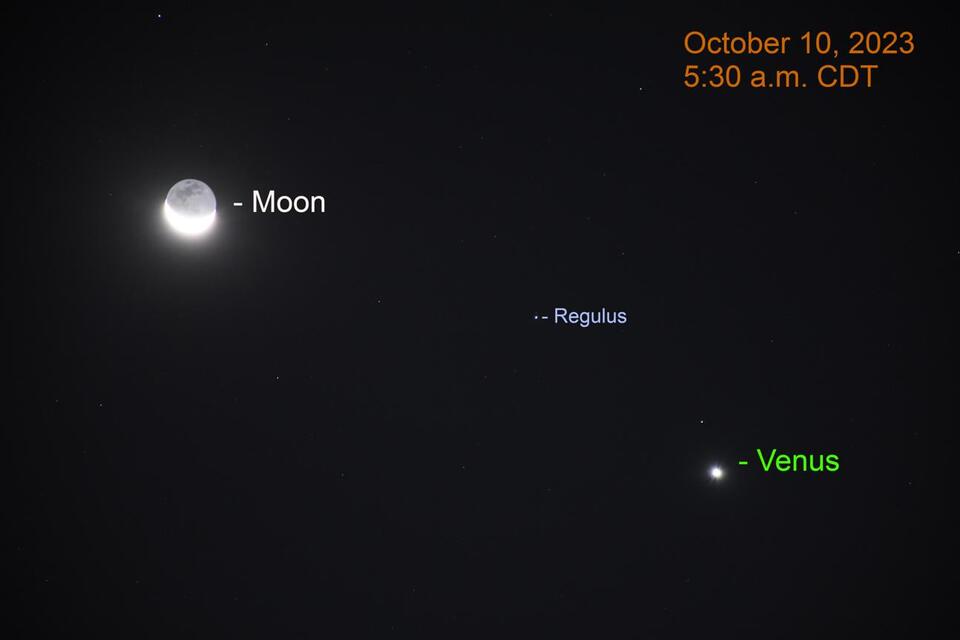 2026, January 5-8: Waning Gibbous Moon Passes Leo before Sunrise ...