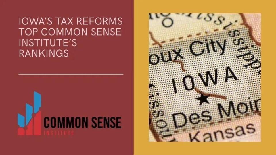 Common Sense Institute Ranks Iowa’s Property Tax Reforms 1st In The Nation