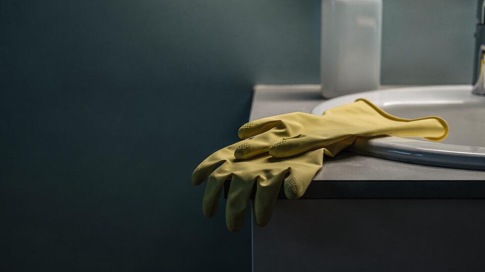 You take off cleaning gloves and move to the next chore, but the CDC ...