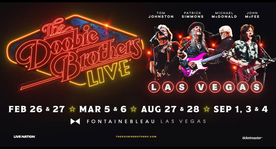 The Doobie Brothers announce 2027 Las Vegas residency - NewsBreak