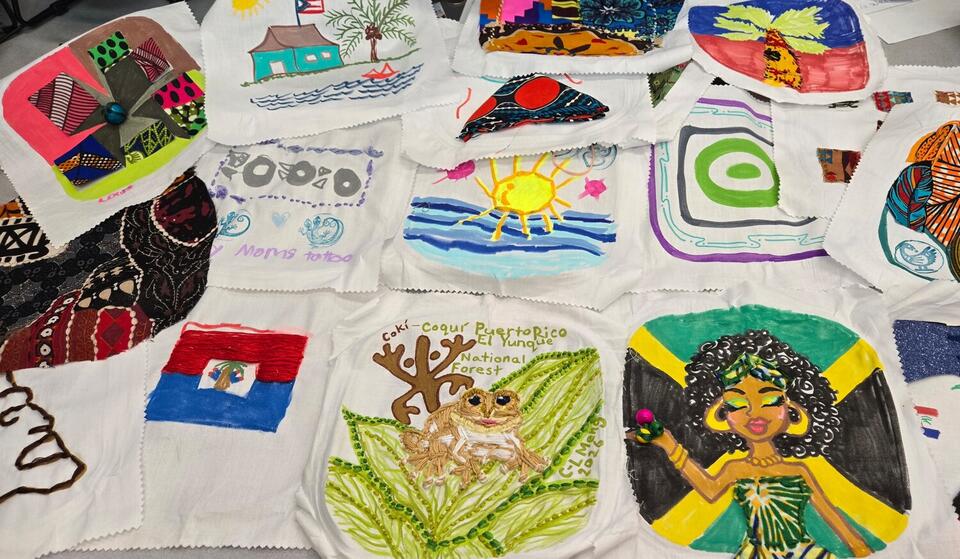 Northern Parkway principal connects music, literature and identity at Uniondale Public library