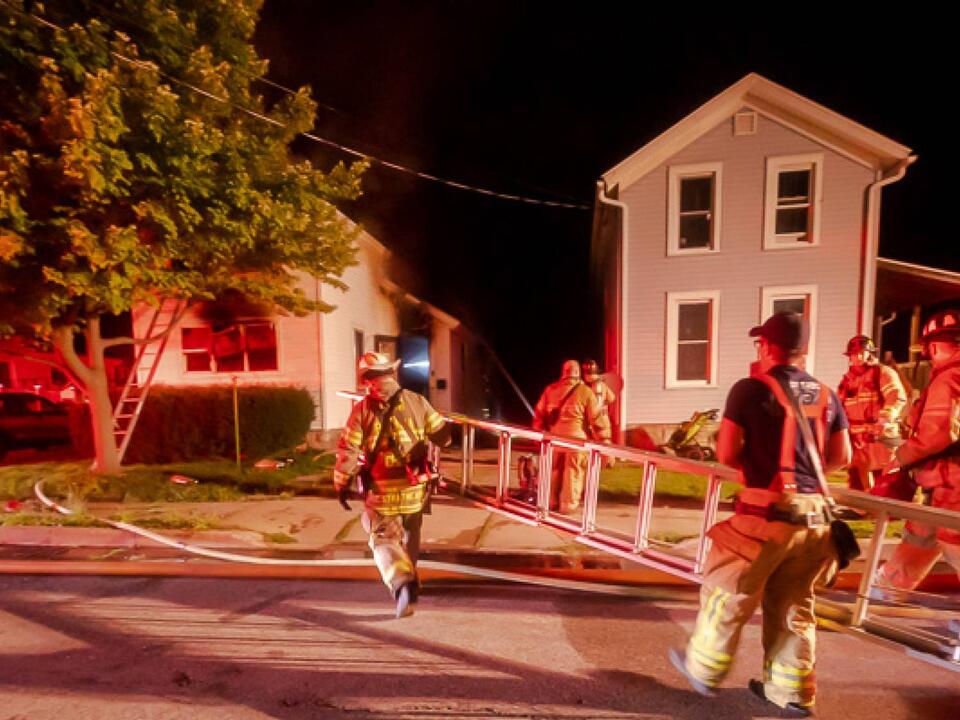 House fire reported on Colorado Avenue, Batavia