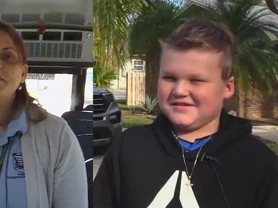 Florida school bus driver saves thirdgrader from choking on candy