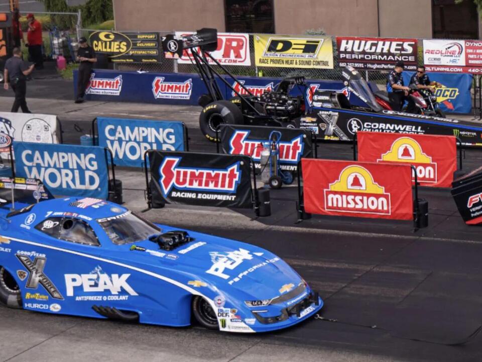 John Force Racing Eyes Two Titles at ‘Night Under Fire’