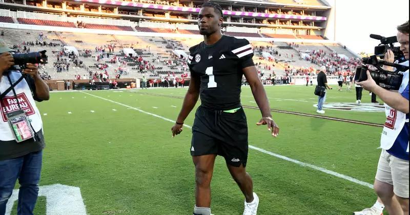 Jeff Lebby confirms Kamario Taylor aggravated foot injury vs. Oklahoma ...