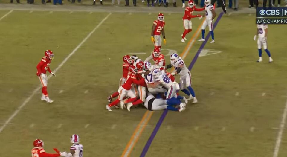 Bills Get Screwed By Refs On Fourth Down Spot, Fans Accuse NFL Of ...