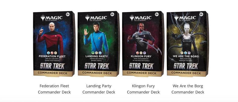 Magic: The Gathering Announces Four New Commander Decks With Borderless ...