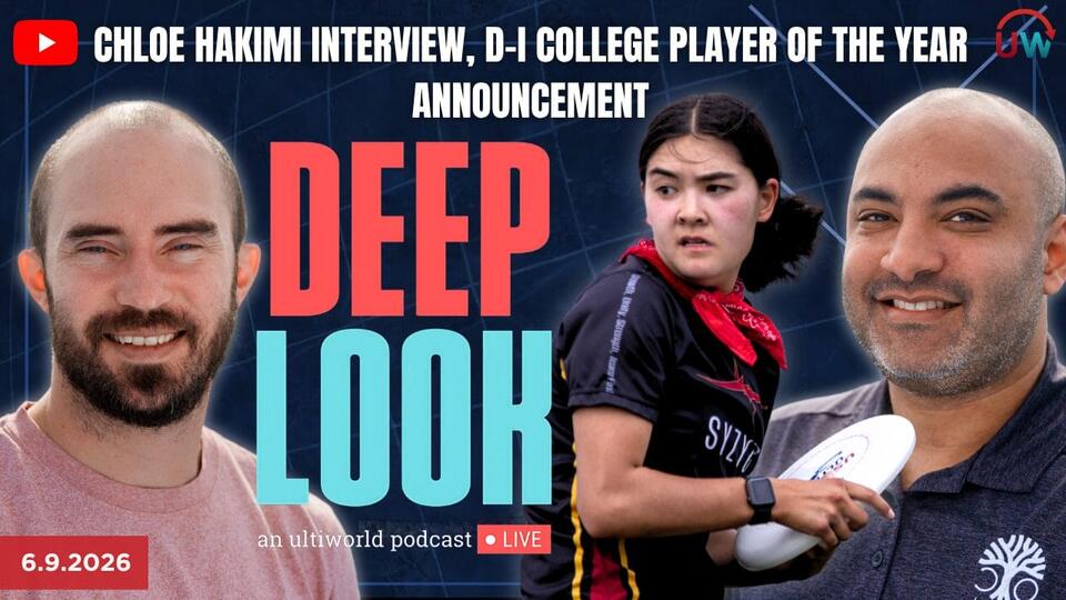 Deep Look Chloe Hakimi Interview, D-I College Player of the Year Announcement