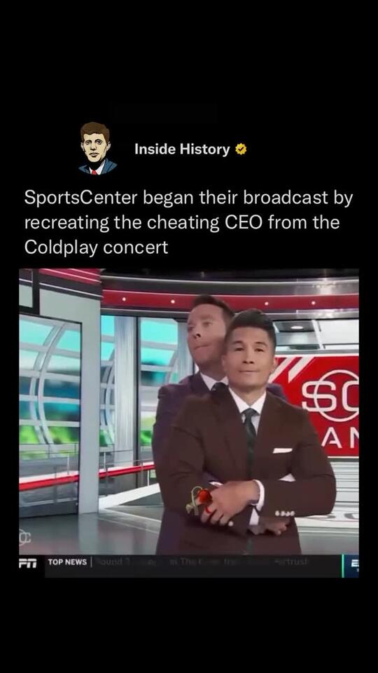 SportsCenter kicked off today’s broadcast with a hilarious twist ...